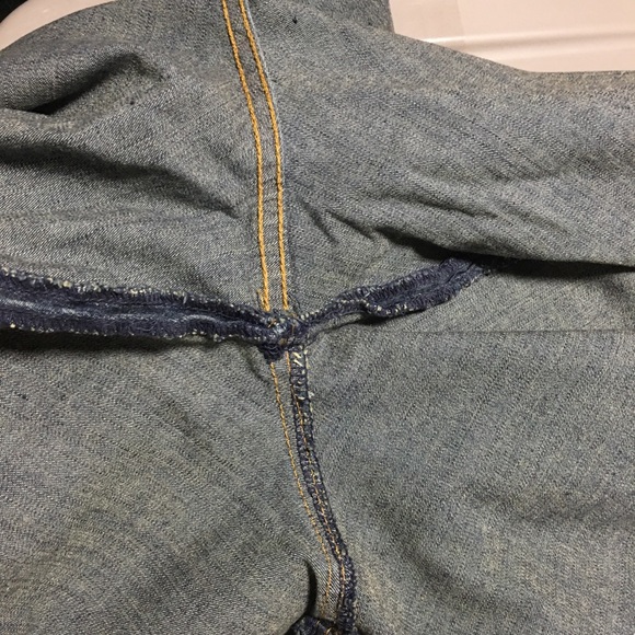 JEANS EMB SCROLLING BEADS DENIM WHIMSEYGOTH DARK FAIRY 24/7 WAIST 42” - Picture 10 of 10